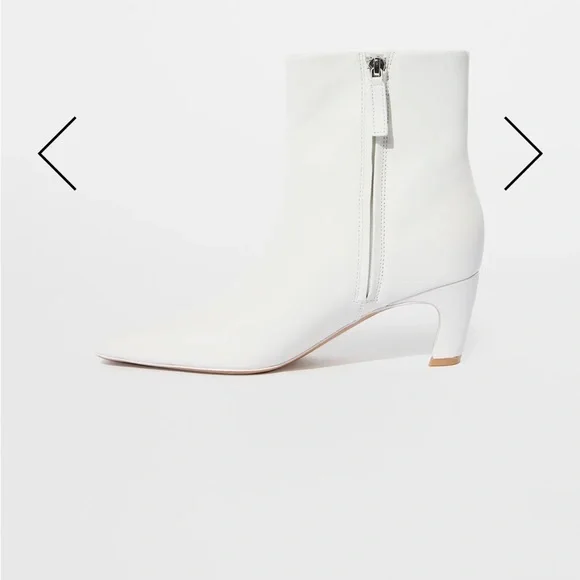 Jonathan Simkhai Jovi Angular Boot in Bone, NWT - Picture 2 of 4